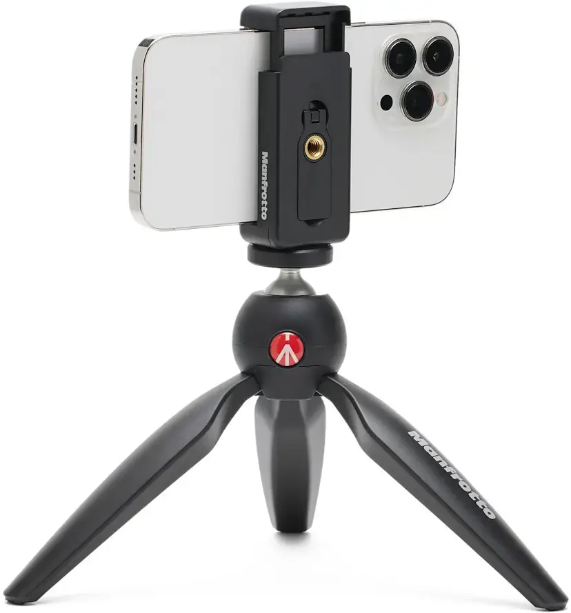 "Manfrotto" trikojis ir telefono laikiklis MKPIXICLMII-BK