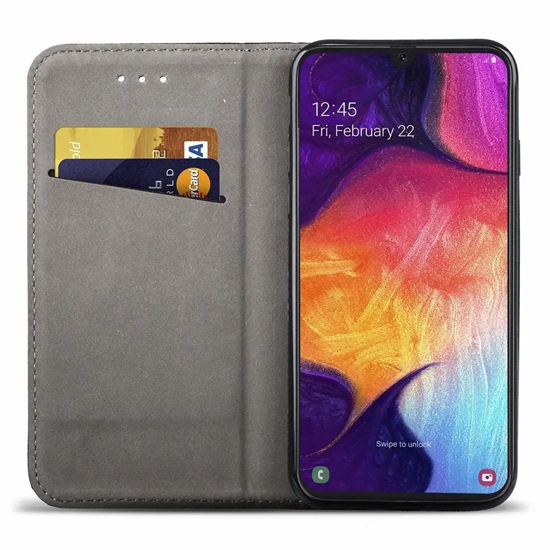 Fusion magneto dėklas, skirtas Xiaomi Redmi 8 Black