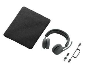 Logitech Zone Wireless 2 ES for Business UC Belaidės ausinės, Bluetooth, USB-C rec., Graphite