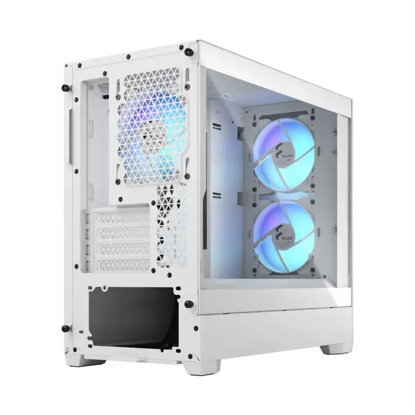 FRACTAL DESIGN "Pop Mini Air" RGB baltos spalvos TG skaidrus atspalvis