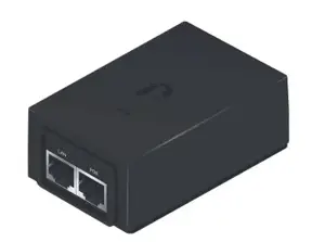 UBIQUITI POE-48-24W "Ubiquiti PoE-48" pasyvusis PoE adapteris ES, 48 V 0,5 A, įžeminimo / ESD apsauga, 24 W