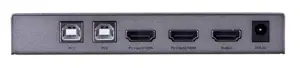 UNITEK KVM JUNGIKLIS 4K HDMI 2.0, 2 ĮĖJIMAI, 1 IŠĖJIMAS + USB