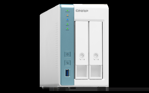 QNAP TS-233 2 lizdų ARM 2,0 GHz keturių branduolių 2xSATA 6 Gb/s 2 GB RAM įmontuota 1xGbE 1xUSB3.2 Gen1 ir 2xUSB2.0