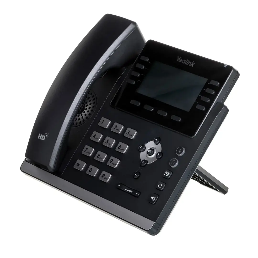 Yealink SIP-T43U, IP Phone, Grey, Wired handset, Desk/Wall, In-band, Out-of band, SIP info, 12 lines