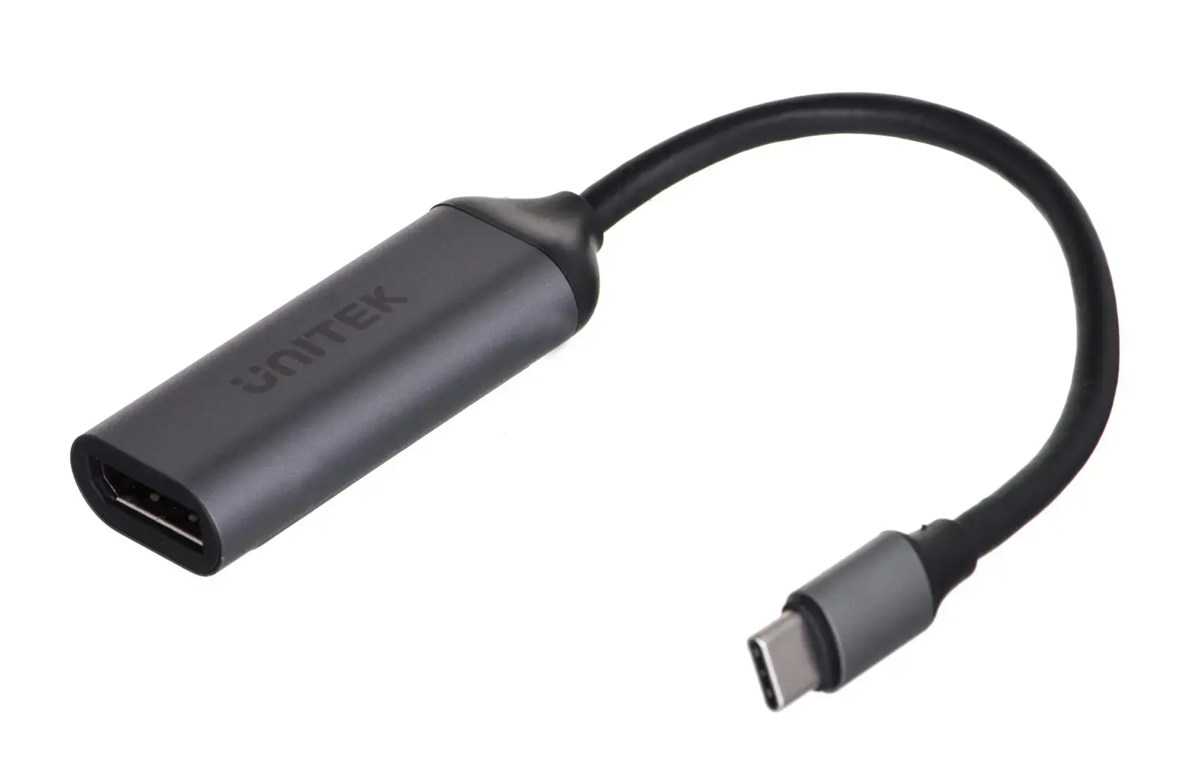 UNITEK V1415C USB-C - DisplayPort 1.4 8K 60Hz 15cm ALU jungtis