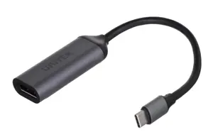 UNITEK V1415C USB-C - DisplayPort 1.4 8K 60Hz 15cm ALU jungtis