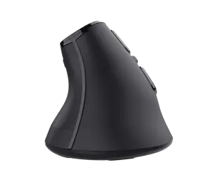 "Trust Voxx", dešinės rankos, vertikalus dizainas, optinis, RF belaidis + "Bluetooth", 2400 DPI, juodas