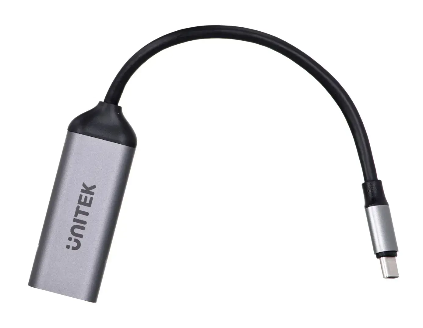 UNITEK V1415C USB-C - DisplayPort 1.4 8K 60Hz 15cm ALU jungtis