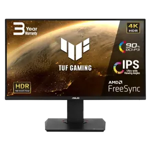 Monitorius ASUS TUF Gaming VG289Q, 71.1 cm (28"), 3840 x 2160 pixels, 4K Ultra HD, LED, 5 ms, Black
