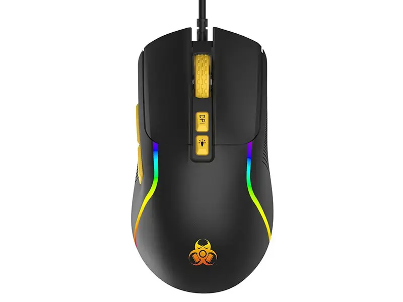 Tracer HORNET 87 keyboard Mouse included Gaming USB QWERTY English Black, Yellow