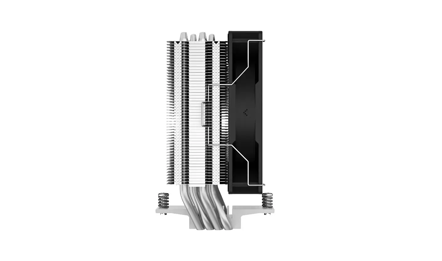 "DeepCool AG400", Oro aušintuvas, 12 cm, 31,6 dB, 75,89 cfm, aliuminis, juodas