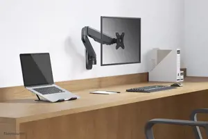 "Neomounts by Newstar" televizoriaus/monitoriaus sieninis laikiklis, varžtai, 9 kg, 43,2 cm (17"), 81,3 cm (32"), 100 x 100 mm, juodas