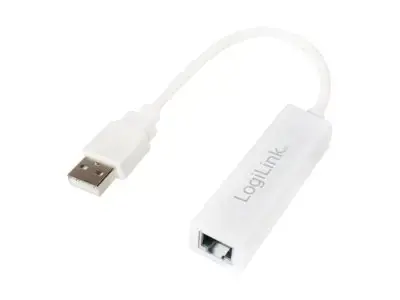 LOGILINK UA0144B LOGILINK - USB 2.0 ir Fast Ethernet RJ45 adapteris