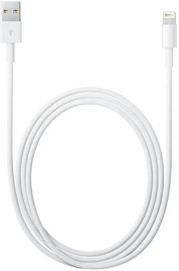 APPLE priedai - "Lightning" ir USB kabelis 2,0 m