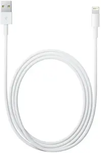 APPLE priedai - "Lightning" ir USB kabelis 2,0 m