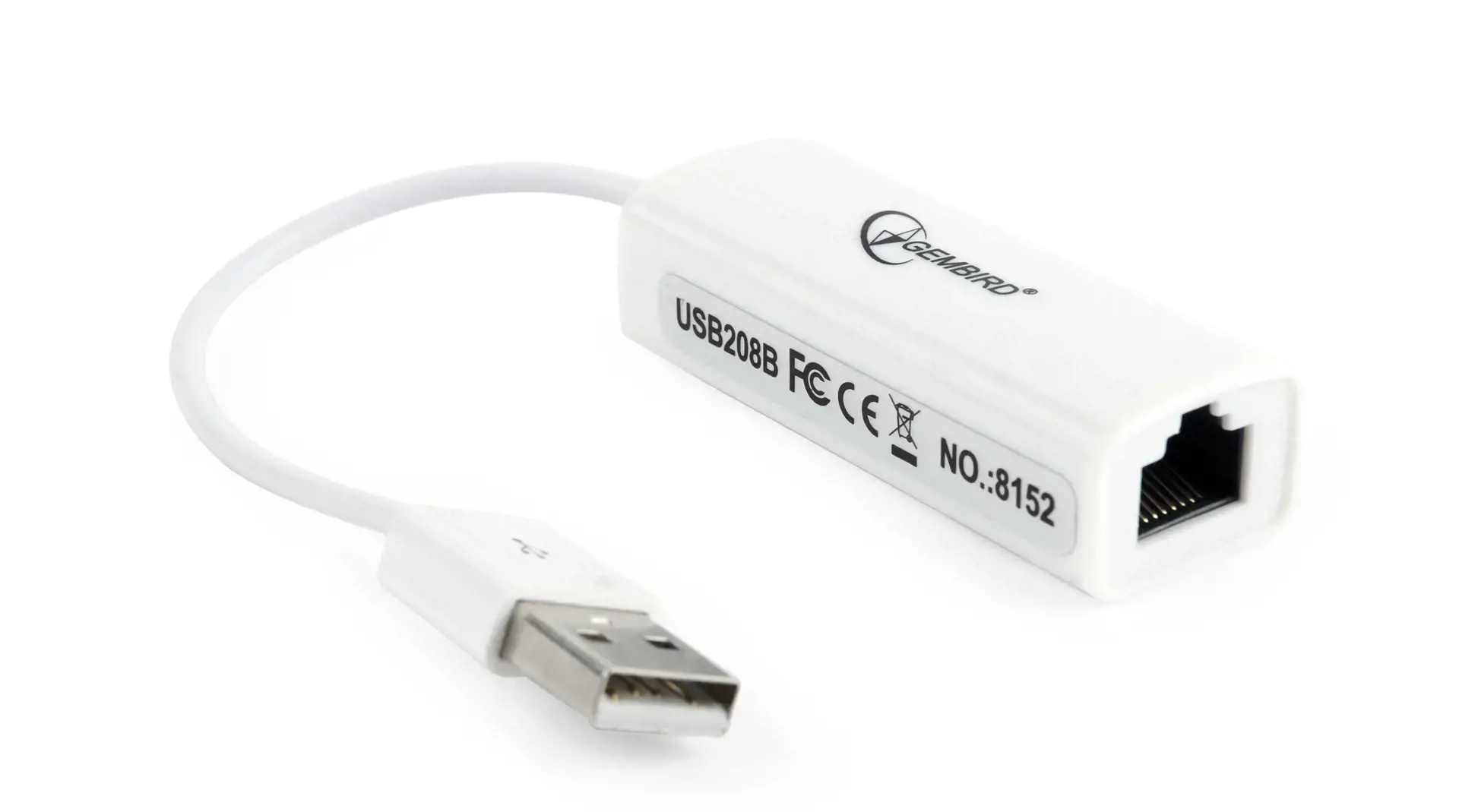 GEMBIRD NIC-U2-02 Gembird USB 2.0 LAN adapteris