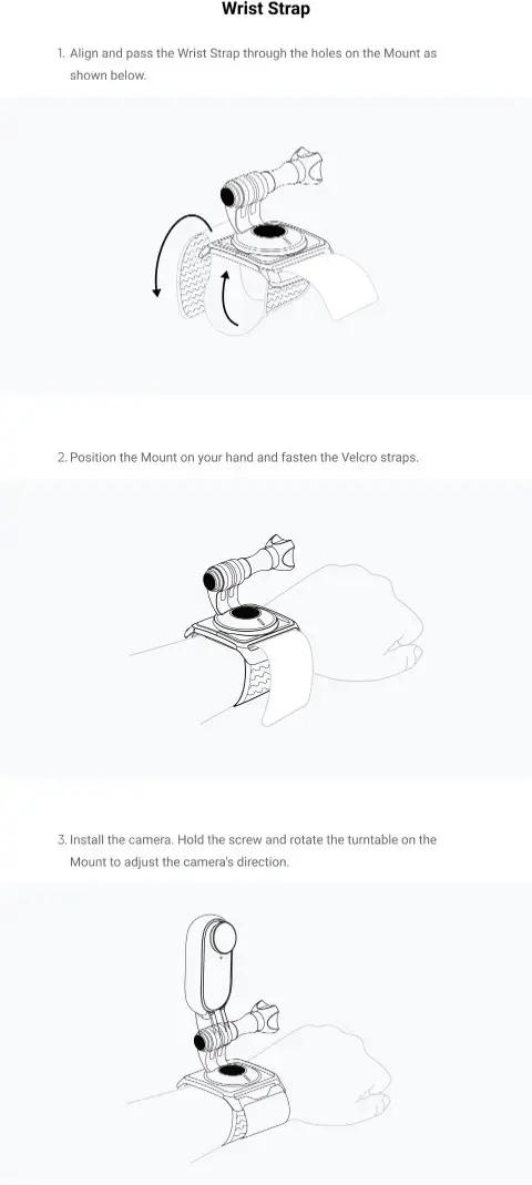 Insta360 Hand Mount Bundle (GO 2|ONE X2|ONE R|ONE X)
