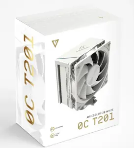 MODECOM Volcano 0C T201 Processor Air cooler 12 cm White