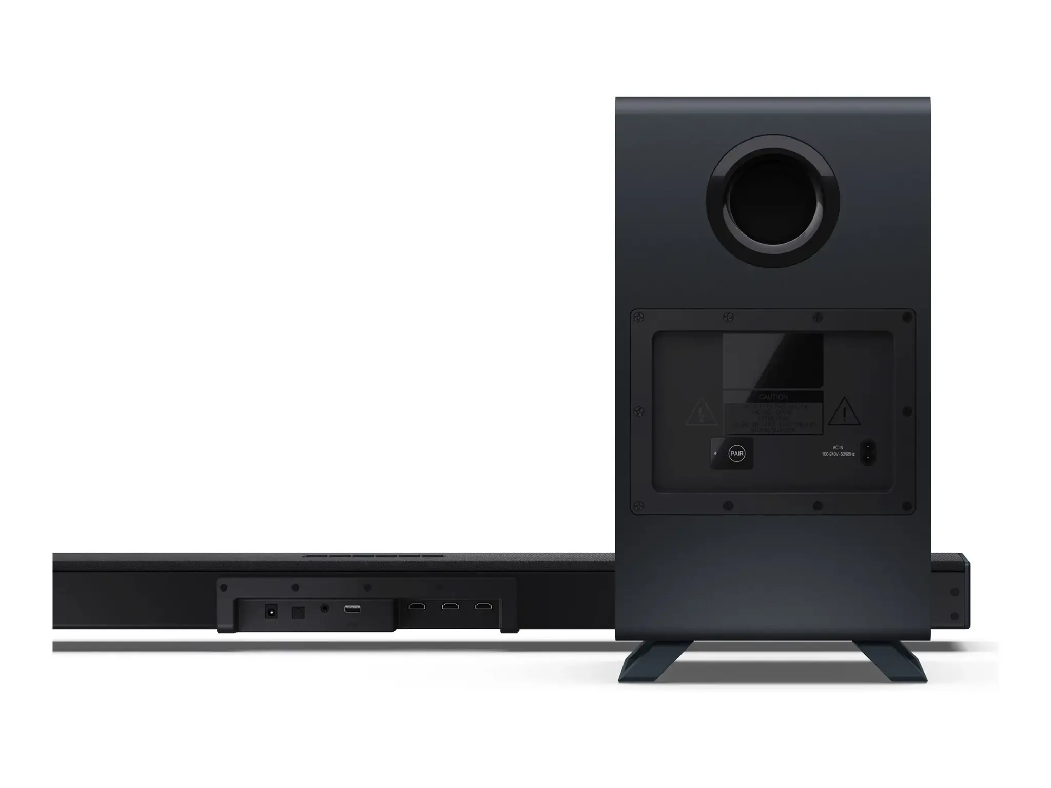 Sharp | 3.1.2 Dolby Atmos/DTS:X Soundbar with Wireless Subwoofer | HT-SBW53121(BK) | Bluetooth