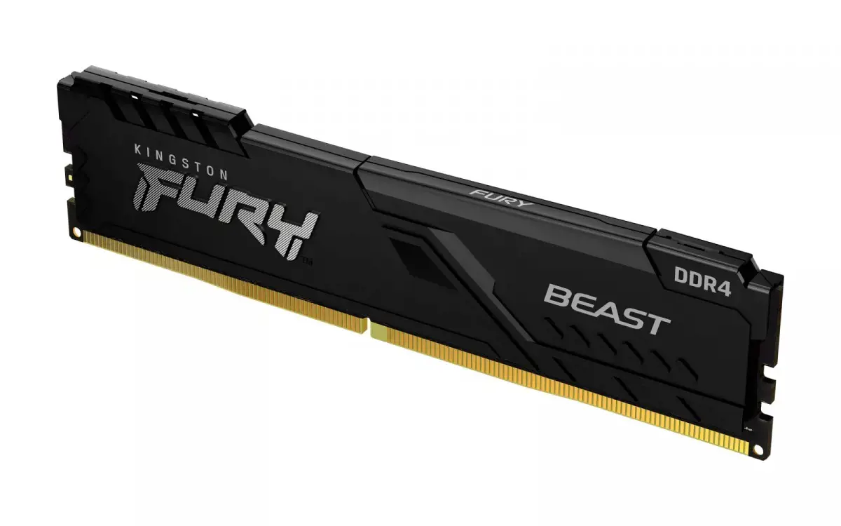 KINGSTON 32GB 3200MHz DDR4 CL16 DIMM atmintinių rinkinys, 2 vnt., "FURY Beast Black
