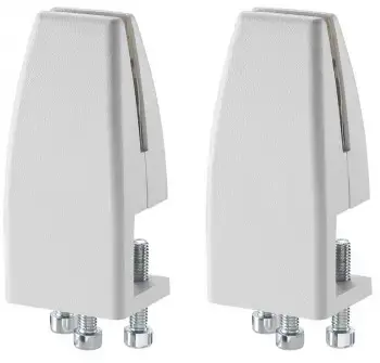NEOMOUNTS DESK CLAMP FOR NS-GLSPROTECTXXX - FOR 8-25 MM DESK THICKNESS - SET OF 2, WHITE
