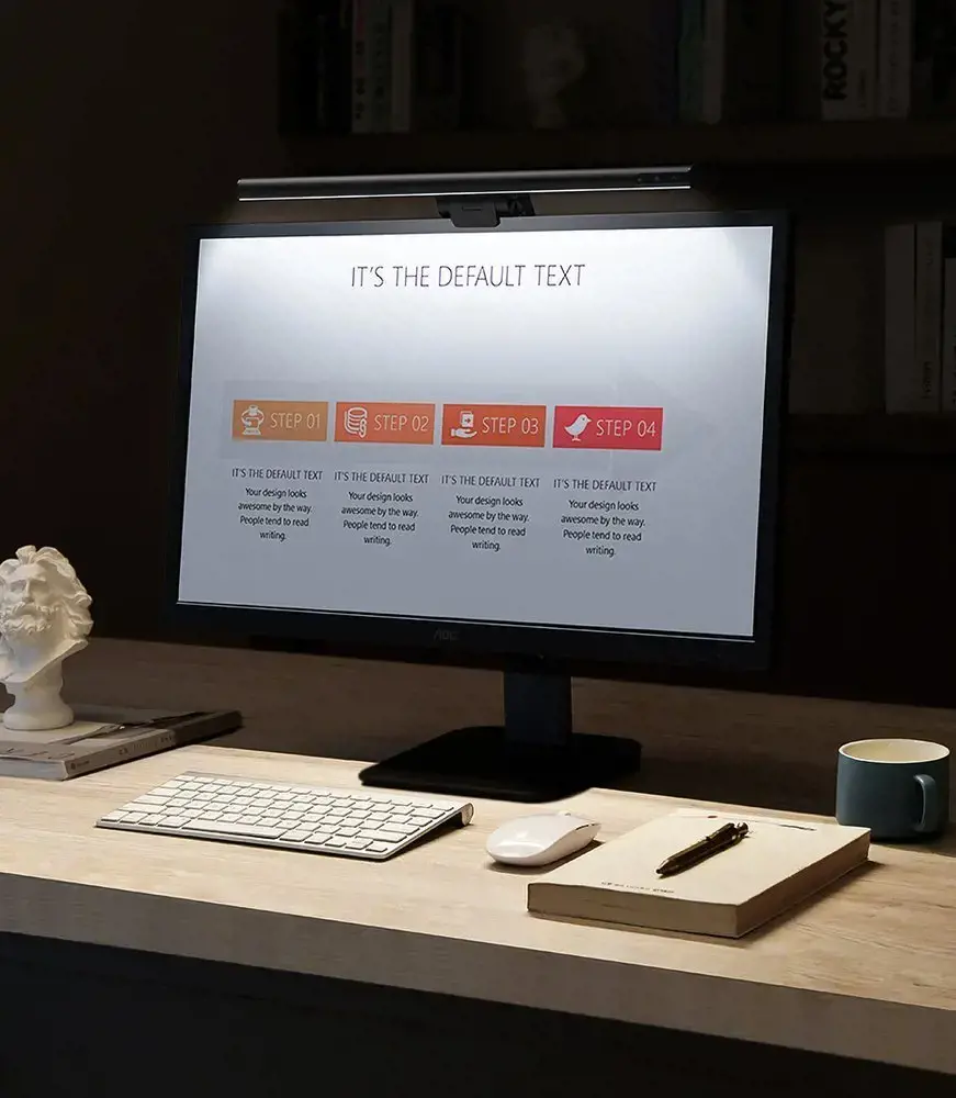 Baseus I-Wok lamp for monitor with touch panel (black)