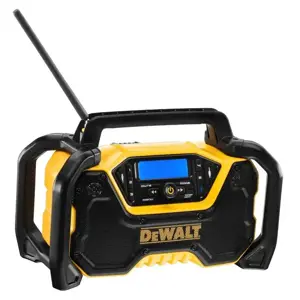 DeWALT DCR029-QW radijo imtuvas Nešiojamasis juodas, geltonas
