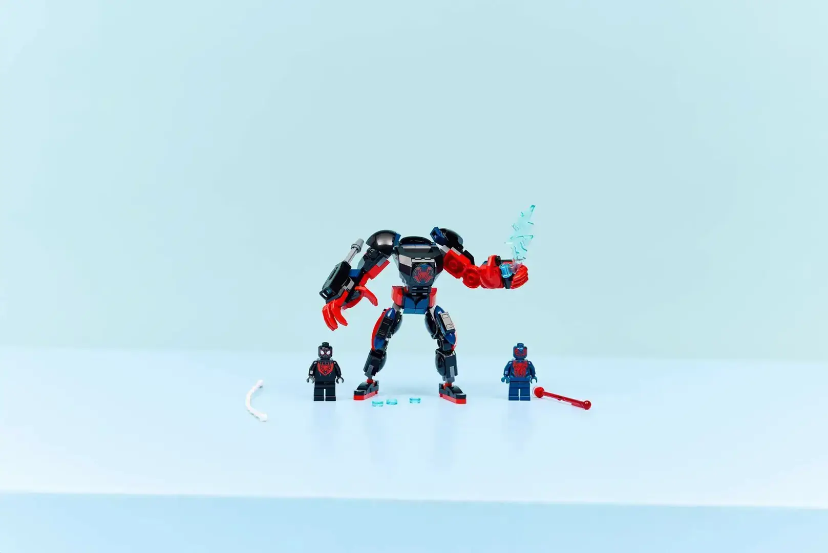 LEGO MARVEL 76337 Miles Morales Mech vs. Spider-Man 2099