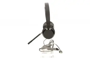 JABRA EVOLVE 20 UC Stereo USB ausinė Triukšmą slopinanti USB jungtis su nutildymo mygtuku ir garsumo reguliatoriumi ant laido