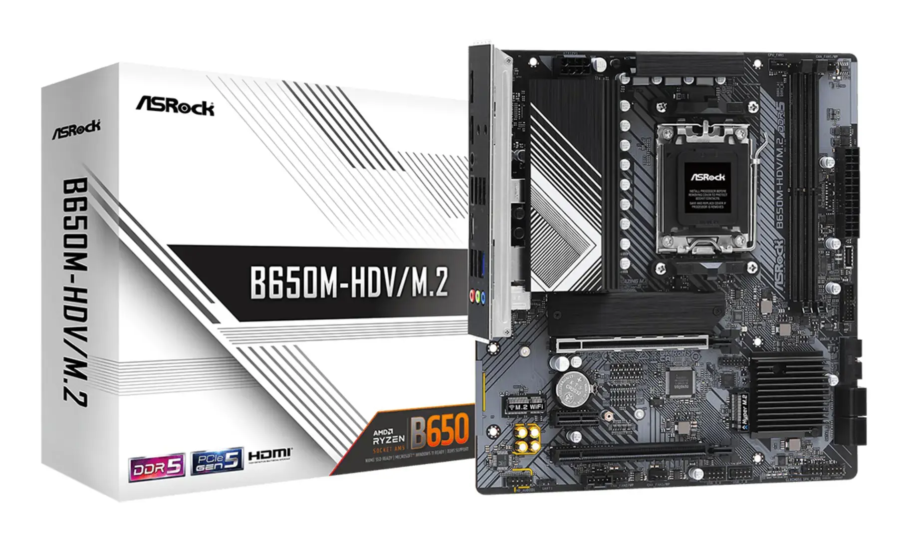 ASROCK B650M-HDV/M.2 AM5 2xDDR5 2xPCIe x16