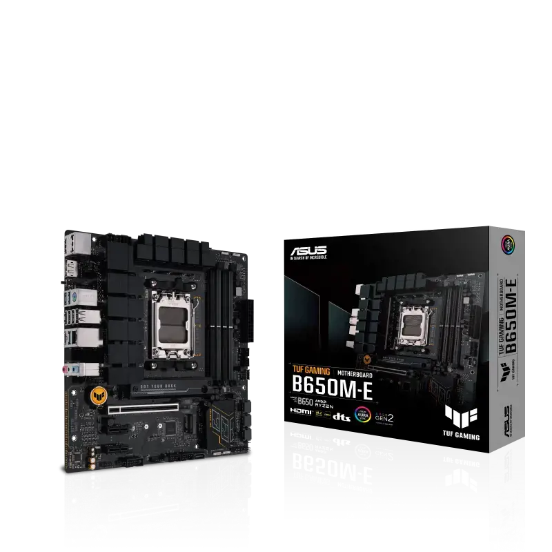 ASUS TUF GAMING B650M-E AM5 4xDDR5 mATX MB 4xSATA 2xM.2