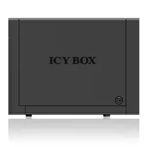 ICYBOX IB-RD3640SU3 Išorinis "IcyBox" 4x 3,5 USB 3.0, eSATA prievadas, RAID 0, 1, 3, 5, 10, juodas