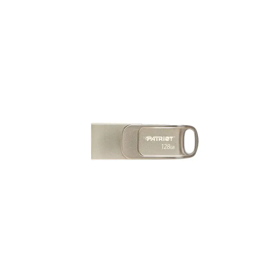 Patriot Memory Tab T560 128GB USB flash drive Dual USB 120MB/s (PS128GT560DS5D) Silver
