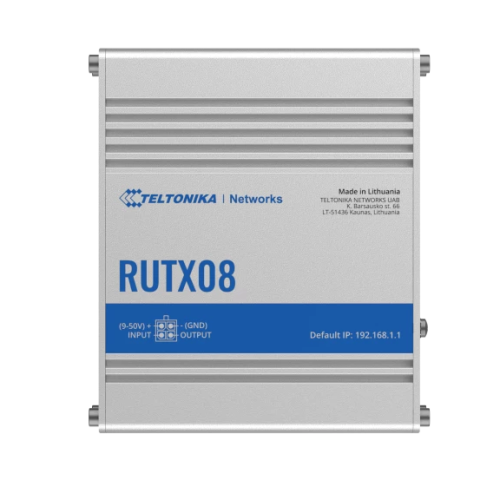 TELTONIKA RUTX08 Ethernet-to-Ethernet Industrail Router