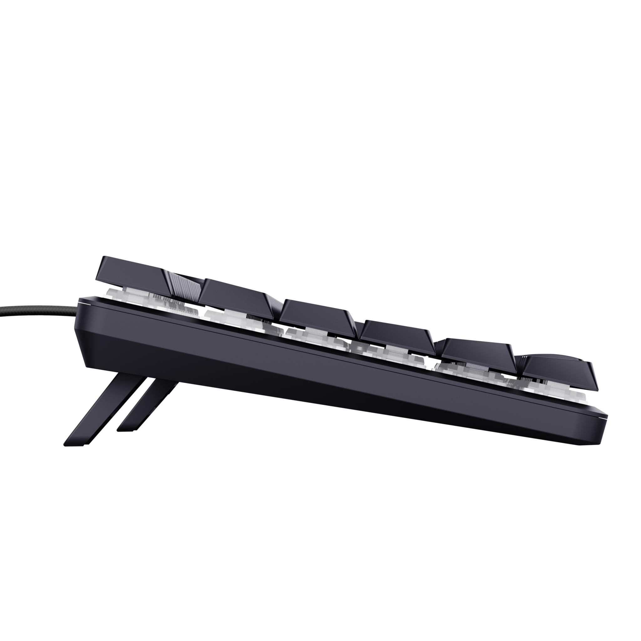 Trust GXT 866 TORIX, Wired, USB, Mechanical, QWERTY, RGB LED, Black