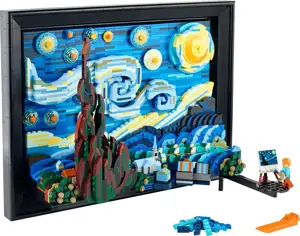 LEGO IDĖJOS 21333 ŽVAIGŽDĖTA NAKTIS - VINCENTAS VAN GOGAS