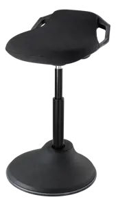 DELTACO OFFICE Kėdė reguliuojamo aukščio , 360 apsisukimas;, juoda / DELO-0303
