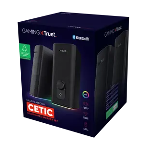 "Trust GXT 612 CETIC", 2.0 kanalai, 6 cm, 18 W, 20-20000 Hz, 2 Ω, laidinis ir belaidis