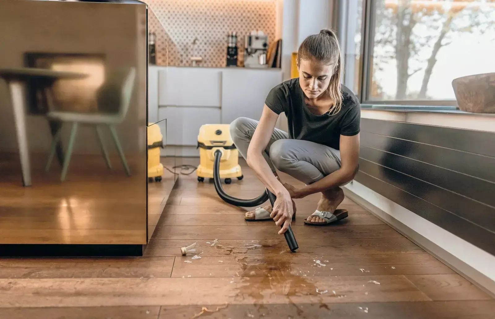 Kärcher WD 2 Plus V-12/4/18 12 L būgninis dulkių siurblys Dry&wet 1000 W Dulkių maišelis