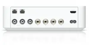 UBIQUITI POWERAMP WHITE. PREMIUM SPEAKER AMPLIFIER DESIGNED FOR HIGH-FIDELITY MULTI-ZONE AUDIO STREAMING AND IMMERSIVE SPATIAL SOUND EXPERIENCES