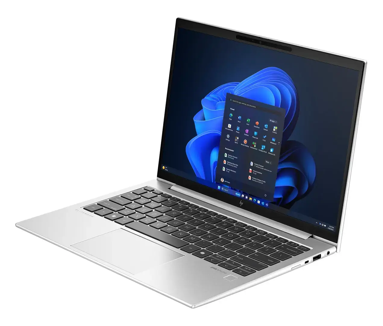 HP EliteBook 835 G11 AMD Ryzen™ 5 8540U Laptop 33.8 cm (13.3") WUXGA 16 GB LPDDR5x-SDRAM 512 GB SSD Wi-Fi 6E (802.11ax) Windows 11 Pro AI PC Silver