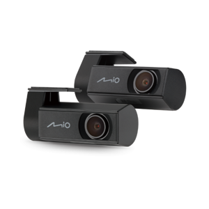 Mio MiVue R860WD, Dash Cam | GPS | Wi-Fi | Front and rear cams synchronized for recording with an unobstructed view; 11.26" IPS anti-glare touchscreen; Upgrade to the STARVIS 2 technology for clear details; Integrated high speed Wi-Fi – Quick pairing using QR code | Audio recorder