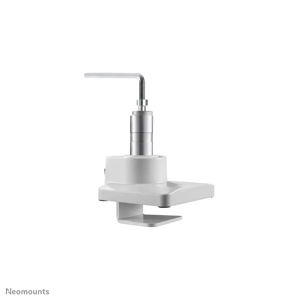 "Neomounts by Newstar" Pasirinkite "Neomounts" monitoriaus laikiklį ant stalo, tvirtinimas per laikiklį, 6 kg, 43,2 cm (17"), 68,6 cm (27"), 100 x 100 mm, baltas