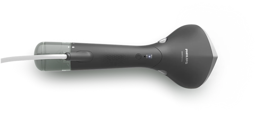 "Philips" 7000 serijos STH7040/80, Rankinis drabužių garintuvas, 0,2 l, 0,3 min, juodas, pilkas, 2,5 m, 1500 W