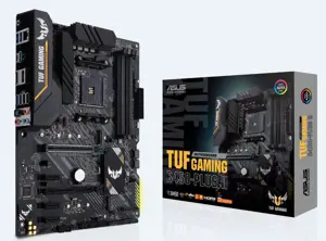 ASUS TUF GAMING B450-PLUS II, AMD, "Socket AM4", 3 kartos "AMD Ryzen™ 3", 3 kartos "AMD Ryzen 5", 3 kartos "AMD Ryzen™ 7", 3 kartos..., DDR4-SDRAM, 128 GB, DIMM