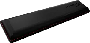 "HyperX" riešo atrama - klaviatūra - be klavišų, juoda, vienspalvė, gelis, guma, riešo atrama, neslystantis pagrindas