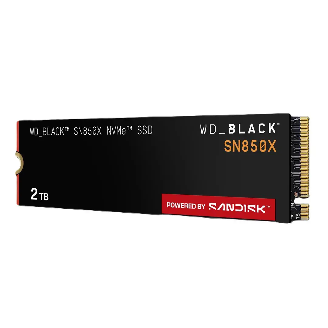 SSD diskas WESTERN DIGITAL Black SN850X 2 TB, M.2 2280, PCIe 4.0 x4 (NVMe)