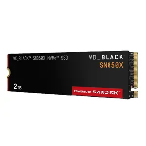 SSD diskas WESTERN DIGITAL Black SN850X 2 TB, M.2 2280, PCIe 4.0 x4 (NVMe)