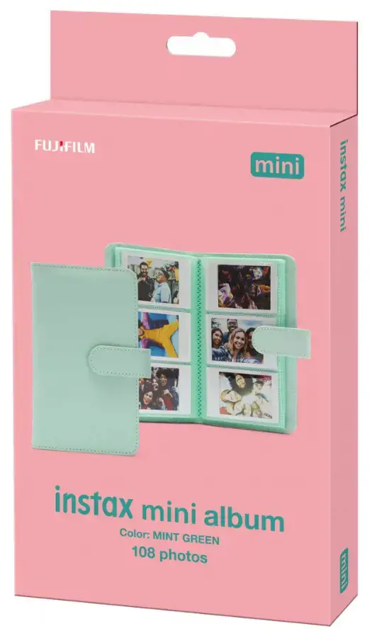 Albumas instax mini MINT GREEN
