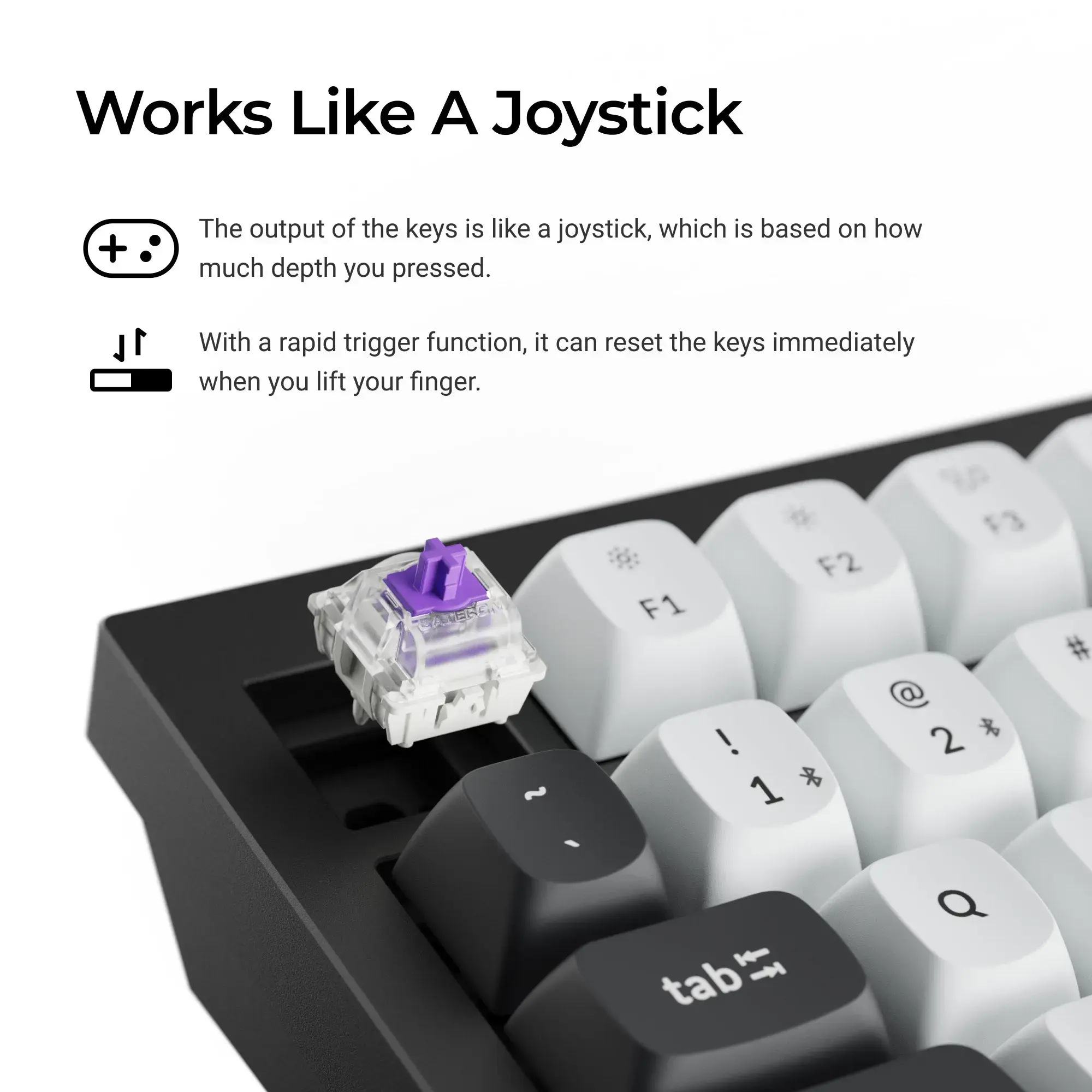 KEYBOARD WRL Q6 HE RGB/CARBON BLACK Q6H-M1 KEYCHRON